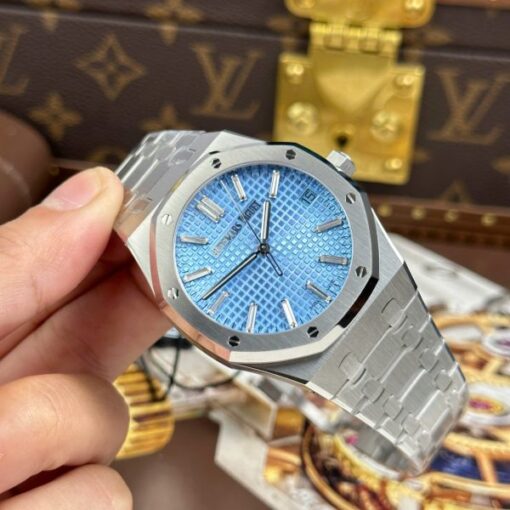 Audemars Piguet Royal Oak 15510BC Imitation Watches Ice Blue Metal Wire ZF Factory 41mm - Image 3