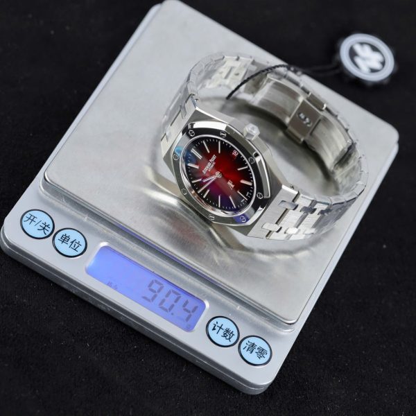 Audemars Piguet Royal Oak Extra-thin Jumbo 16202 Replica Watches Smoked Burgundy Dial ZF Factory 39mm - Image 3