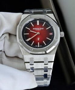 Audemars Piguet Royal Oak Extra-thin Jumbo 16202 Replica Watches Smoked Burgundy Dial ZF Factory 39mm