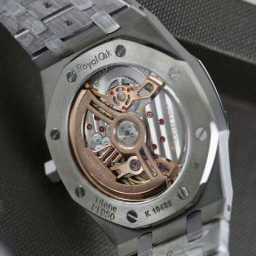 Audemars Piguet Royal Oak Extra-thin Jumbo 16202 Replica Watches Smoked Burgundy Dial ZF Factory 39mm - Image 10
