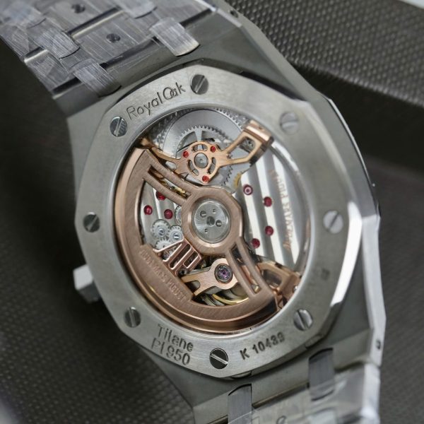 Audemars Piguet Royal Oak Extra-thin Jumbo 16202 Replica Watches Smoked Burgundy Dial ZF Factory 39mm - Image 10