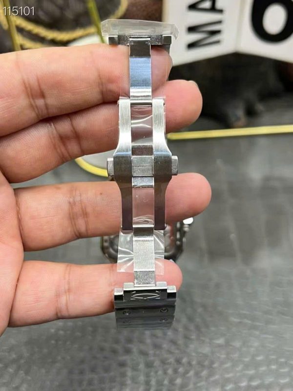 Cartier Santos CRWHSA0015 Replica Watches Skeleton Dial Metal Wire THB Factory 39.8mm - Image 10