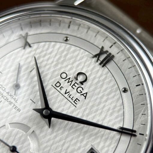 Omega De Ville Prestige Power Reserve Replica Watches White Dial Automatic Movement 39.5mm - Image 9