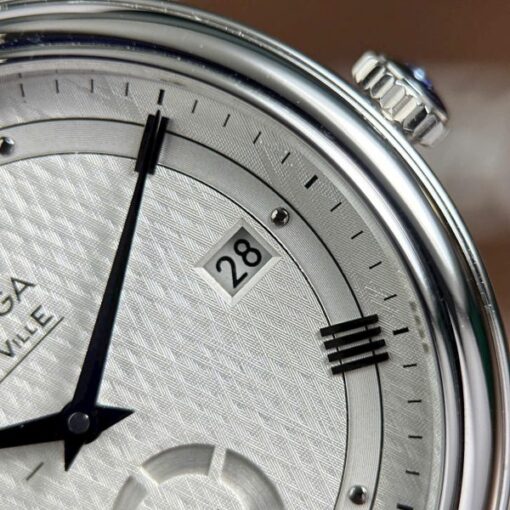 Omega De Ville Prestige Power Reserve Replica Watches White Dial Automatic Movement 39.5mm - Image 10