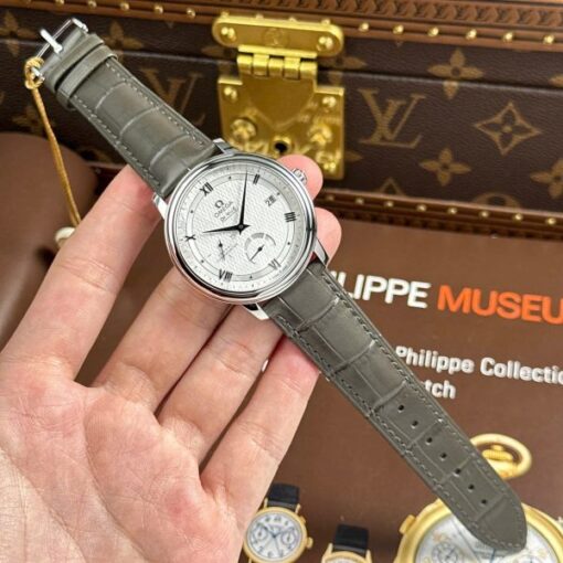 Omega De Ville Prestige Power Reserve Replica Watches White Dial Automatic Movement 39.5mm - Image 3