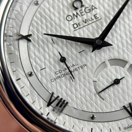 Omega De Ville Prestige Power Reserve Replica Watches White Dial Automatic Movement 39.5mm - Image 12