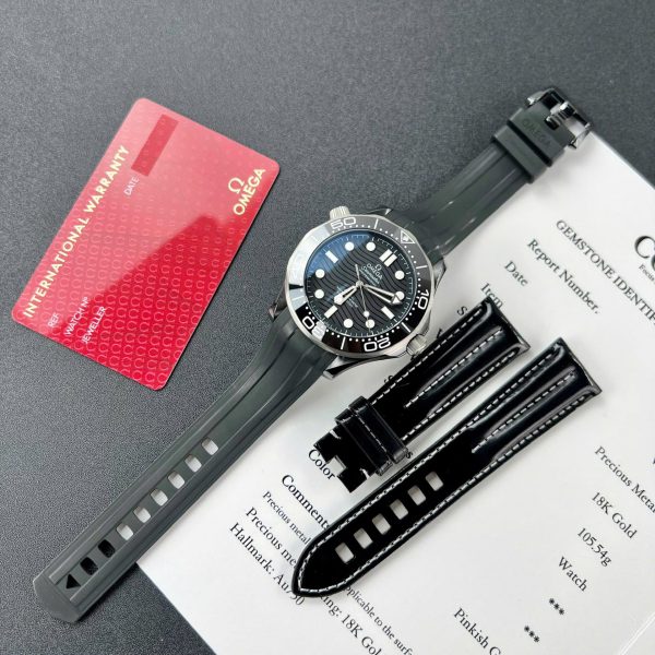 Omega Seamaster 300M Imitation Watches Black Dial Automatic Movement VS Factory 42mm - Image 3