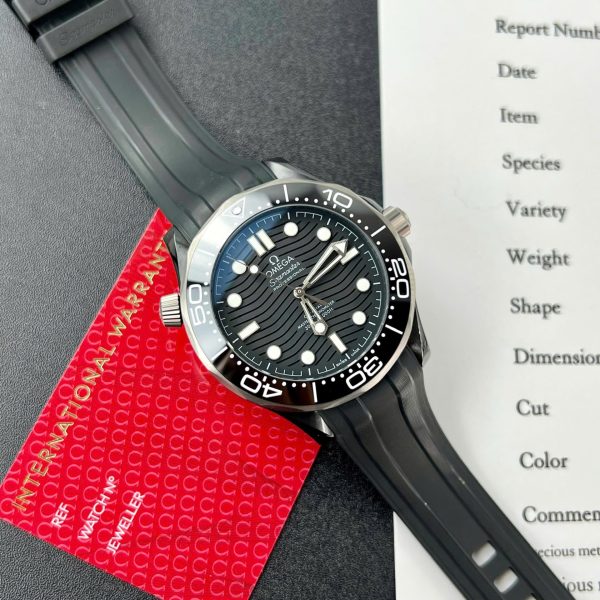 Omega Seamaster 300M Imitation Watches Black Dial Automatic Movement VS Factory 42mm - Image 2