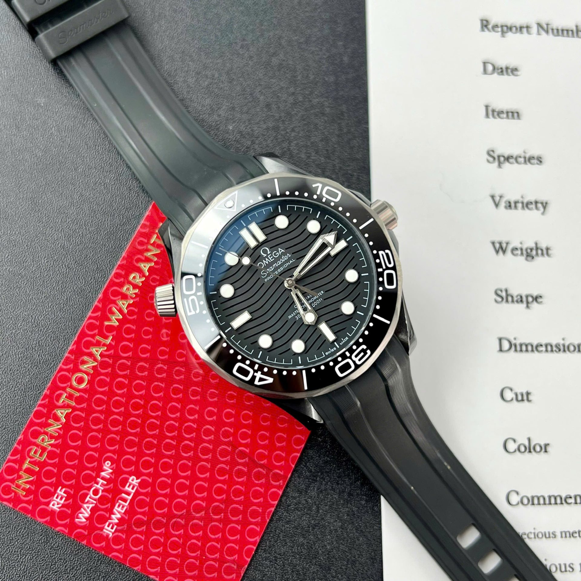 Omega Seamaster 300M Imitation Watches Black Dial Automatic Movement VS Factory 42mm