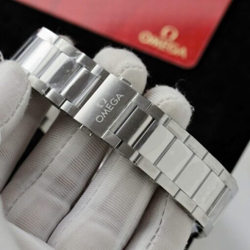 Omega Seamaster Aqua Terra 150M Knock Off Watches Black Dial Horizontal Stripes VS Factory 41mm - Image 9