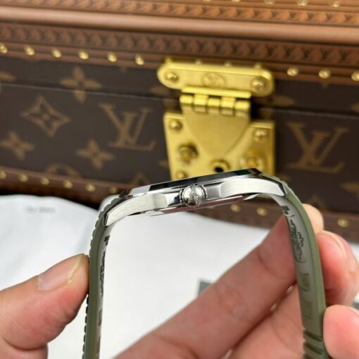 Patek Philippe Aquanaut 5168 Green Imitation Watches Engraving Machine BBF Factory 42mm - Image 9