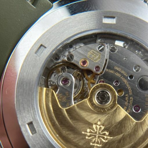 Patek Philippe Aquanaut 5168 Green Imitation Watches Engraving Machine BBF Factory 42mm - Image 12