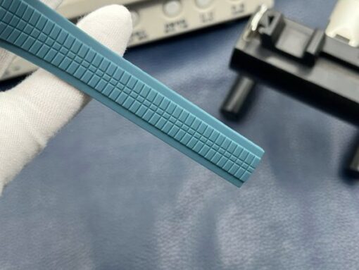 Patek Philippe Aquanaut 5268G Imitation Watches Charcoal Blue Dial Rubber Strap PPF Factory 38,8mm - Image 10