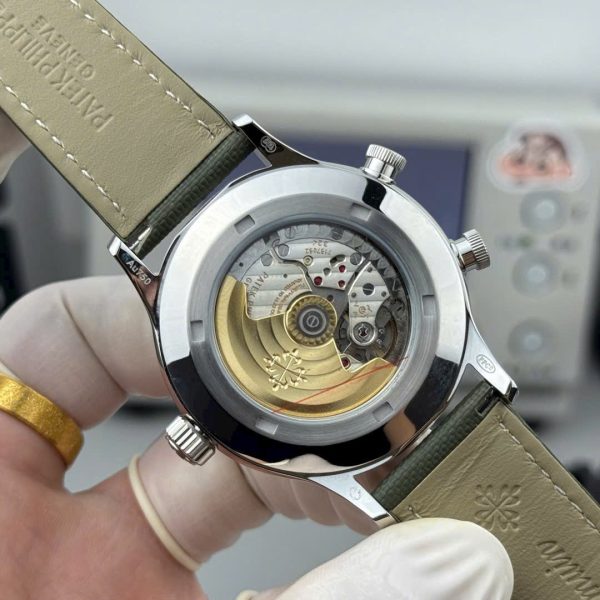 Patek Philippe Calatrava Pilot Travel Time 5524G Luxury Imitation Watches 42mm - Image 8