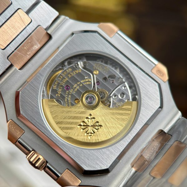 Patek Philippe Cubitus 5821 Demi Rose Gold Replica Watches Blue Dial Automatic Movement 45mm - Image 12