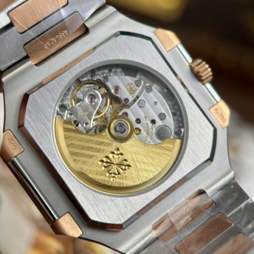 Patek Philippe Cubitus 5821 Demi Rose Gold Replica Watches Blue Dial Automatic Movement 45mm - Image 11