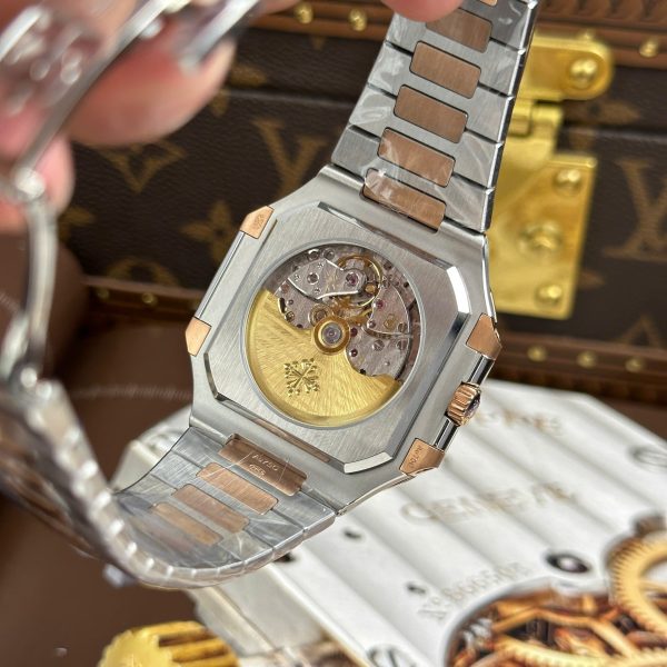 Patek Philippe Cubitus 5821 Demi Rose Gold Replica Watches Blue Dial Automatic Movement 45mm - Image 10