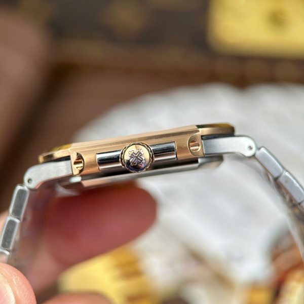 Patek Philippe Cubitus 5821 Demi Rose Gold Replica Watches Blue Dial Automatic Movement 45mm - Image 8