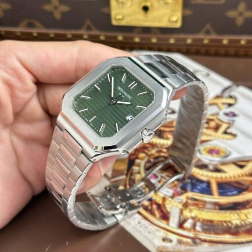 Patek Philippe Cubitus 5821 Luxury Imitation Watches Green Dial Automatic Movement 45mm - Image 4