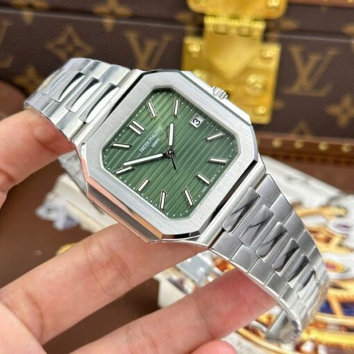 Patek Philippe Cubitus 5821 Luxury Imitation Watches Green Dial Automatic Movement 45mm - Image 3