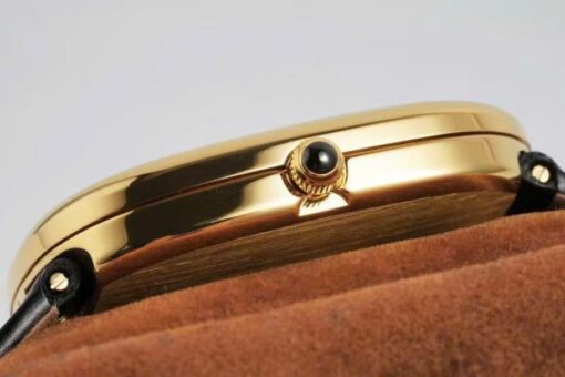 Patek Philippe Ellipse 5738R Replica Watches Black Dial Leather Strap 34x39mm - Image 7