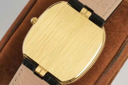 Patek Philippe Ellipse 5738R Replica Watches Black Dial Leather Strap 34x39mm - Image 9