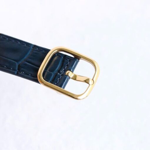 Patek Philippe Ellipse 5738R Imitation Watches Blue Dial Leather Strap 34x39mm - Image 7