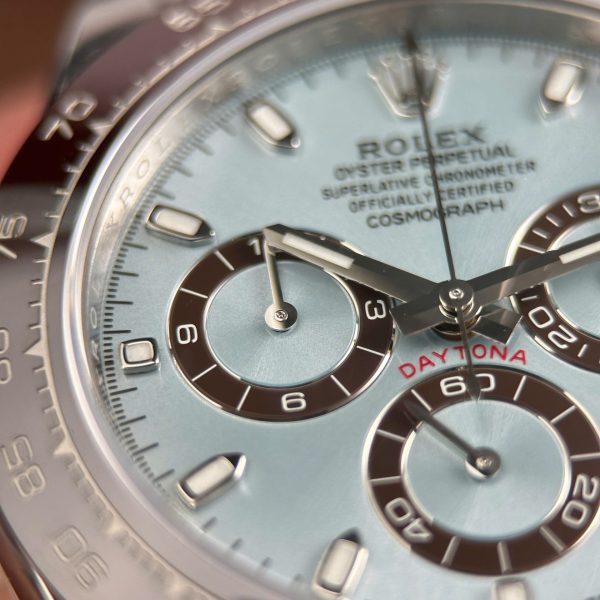 Rolex Cosmograph Daytona 116506 Replica Watches Ice Blue Dial Weight 171 Grams VS Factory 40mm - Image 9