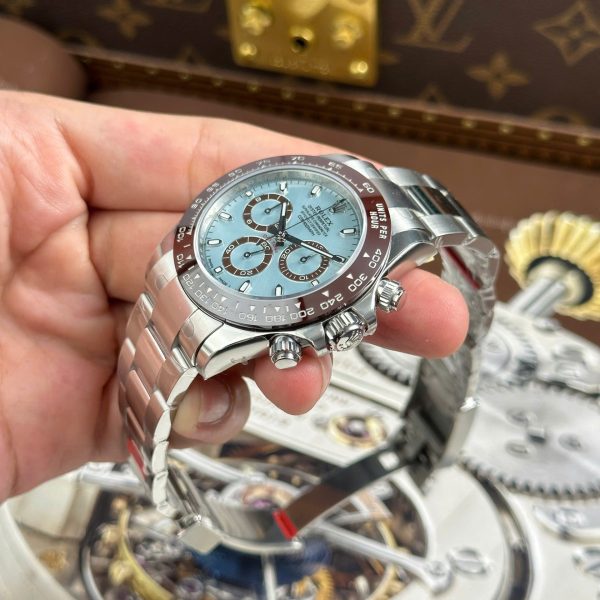 Rolex Cosmograph Daytona 116506 Replica Watches Ice Blue Dial Weight 171 Grams VS Factory 40mm - Image 5
