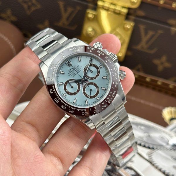 Rolex Cosmograph Daytona 116506 Replica Watches Ice Blue Dial Weight 171 Grams VS Factory 40mm - Image 4
