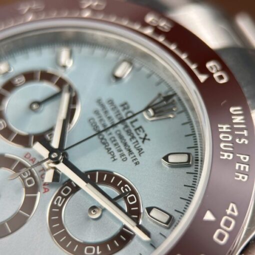 Rolex Cosmograph Daytona 116506 Replica Watches Ice Blue Dial Weight 171 Grams VS Factory 40mm - Image 10