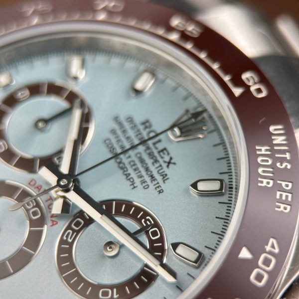 Rolex Cosmograph Daytona 116506 Replica Watches Ice Blue Dial Weight 171 Grams VS Factory 40mm - Image 10