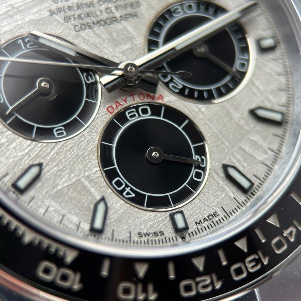 Rolex Cosmograph Daytona 126515 Replica Watches Meteorite Dial Weight 155 Grams QF Factory 40mm - Image 9
