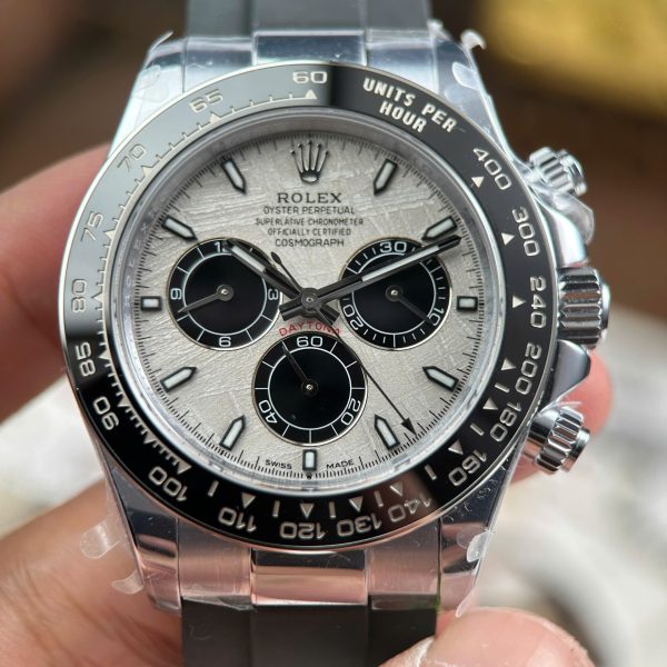 Rolex Cosmograph Daytona 126515 Replica Watches Meteorite Dial Weight 155 Grams QF Factory 40mm - Image 7