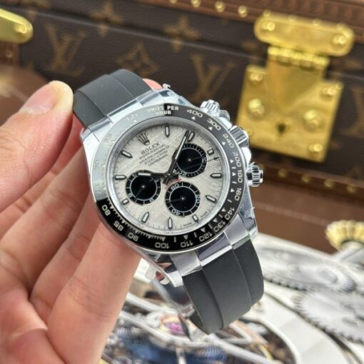 Rolex Cosmograph Daytona 126515 Replica Watches Meteorite Dial Weight 155 Grams QF Factory 40mm - Image 4