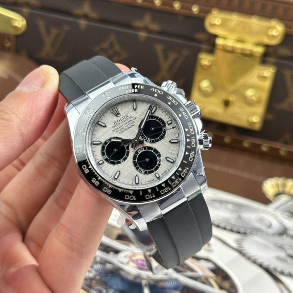 Rolex Cosmograph Daytona 126515 Replica Watches Meteorite Dial Weight 155 Grams QF Factory 40mm - Image 4