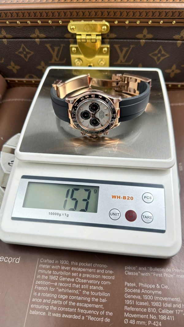 Rolex Cosmograph Daytona 126515 Imitation Watches Meteorite Dial Weight 153 Grams QF Factory 40mm - Image 3