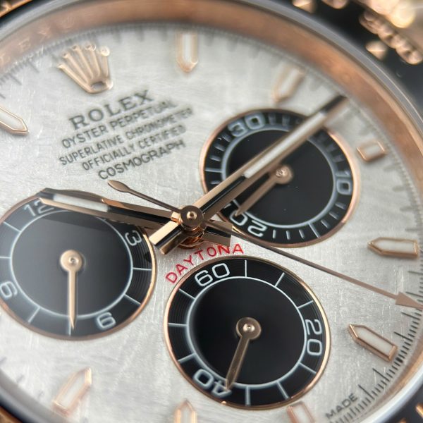 Rolex Cosmograph Daytona 126515 Imitation Watches Meteorite Dial Weight 153 Grams QF Factory 40mm - Image 9
