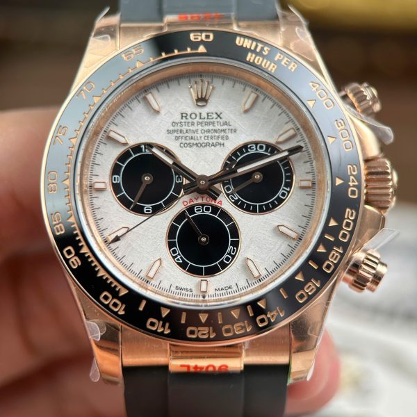 Rolex Cosmograph Daytona 126515 Imitation Watches Meteorite Dial Weight 153 Grams QF Factory 40mm - Image 6