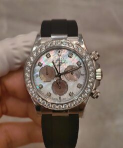 Rolex Cosmograph Daytona 126589RBR Replica Watches MOP Dial Weight 154 Grams FH Factory 40mm