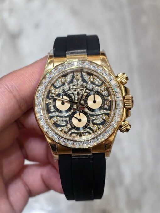 Rolex Cosmograph Daytona Eye Of The Tiger 116588 Imitation Watches Weight 154 Grams FH Factory 40mm - Image 2