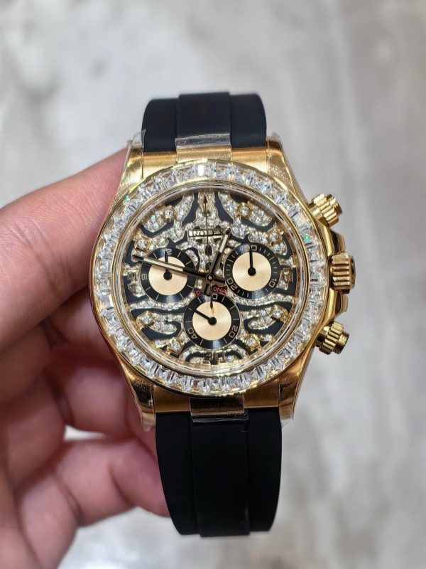 Rolex Cosmograph Daytona Eye Of The Tiger 116588 Imitation Watches Weight 154 Grams FH Factory 40mm - Image 2