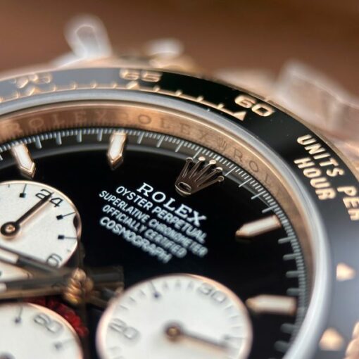Rolex Cosmograph Daytona Le Mans 126525LN Rose Gold Imitation Watches Weight 173 Grams QF Factory 40mm - Image 12