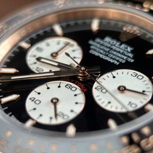 Rolex Cosmograph Daytona Le Mans 126525LN Rose Gold Imitation Watches Weight 173 Grams QF Factory 40mm - Image 11