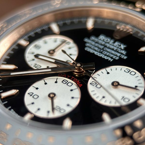 Rolex Cosmograph Daytona Le Mans 126525LN Rose Gold Imitation Watches Weight 173 Grams QF Factory 40mm - Image 11