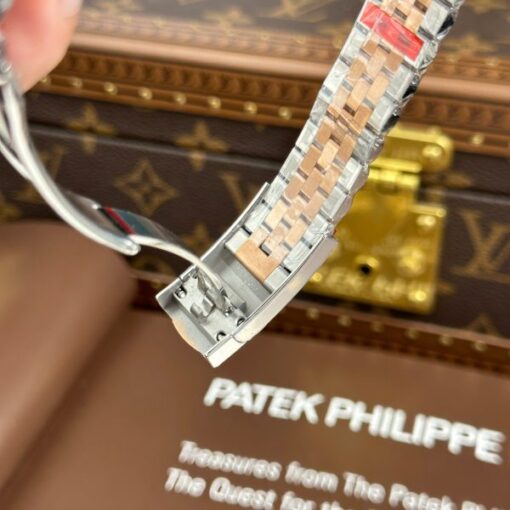 Rolex DateJust 126231 Luxury Fake Watches White Dial With Creased Pattern VS Factory 36mm - Image 14