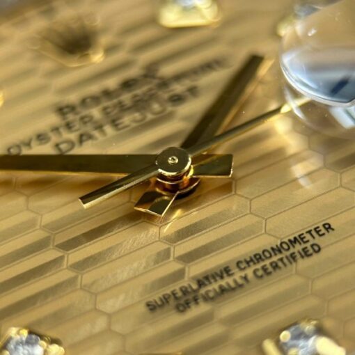 Rolex DateJust 126231 Replica Watches Brick Dial Bezel Diamonds CZ VS Factory 36mm - Image 8