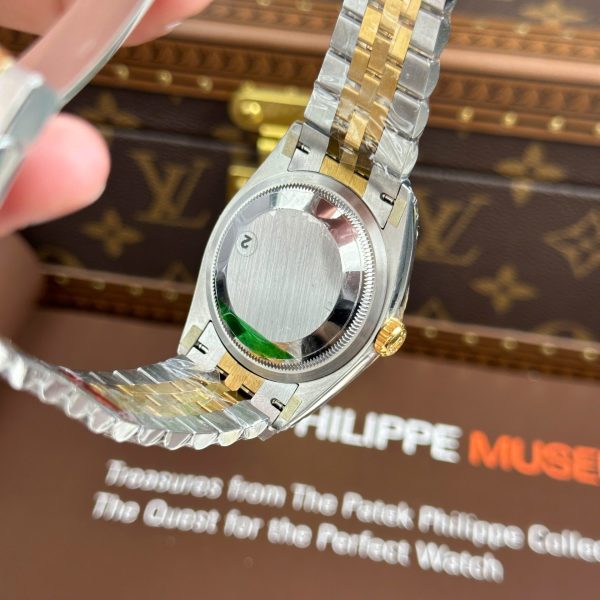 Rolex DateJust 126231 Replica Watches Brick Dial Bezel Diamonds CZ VS Factory 36mm - Image 11