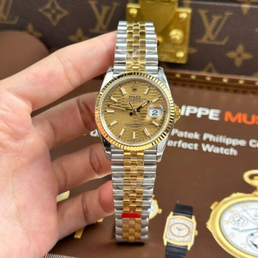 Rolex DateJust 126231 Replica Watches Brick Dial Automatic Movement VS Factory 36mm - Image 2