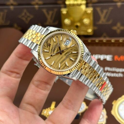 Rolex DateJust 126233 Best Replica Watches Tropical Leaf Dial Automatic Movement VS Factory 36mm - Image 3